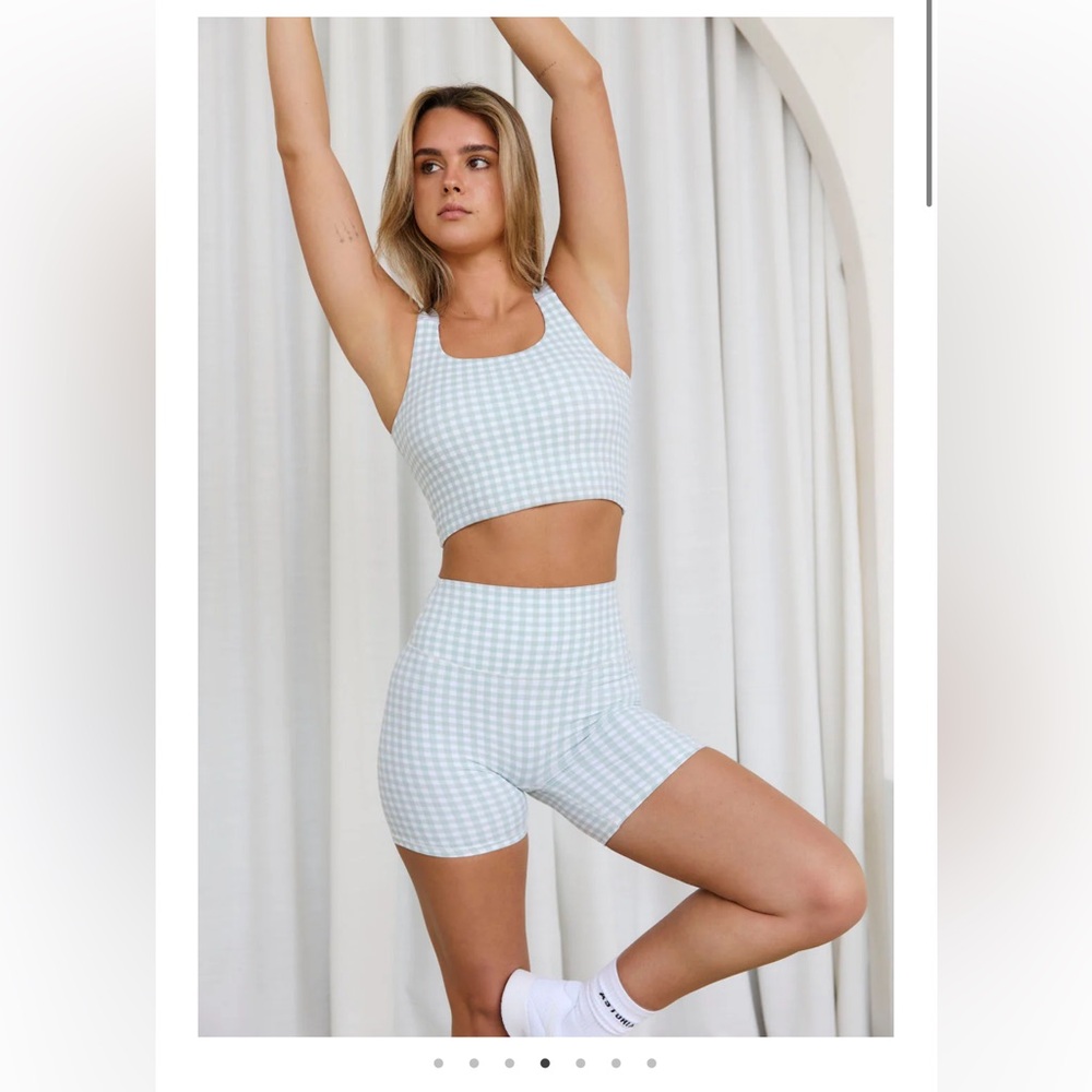 Astoria LUXE BALANCE Short - Jade Gingham